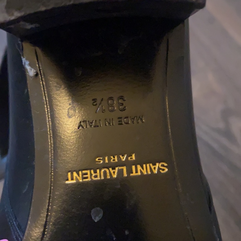 Saint Laurent Black Boots With Heel - Picture 11 of 14